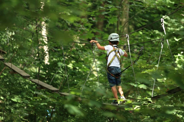 Acropark'Burnhaupt - Parcours OUISTITI - Bonjour Alsace