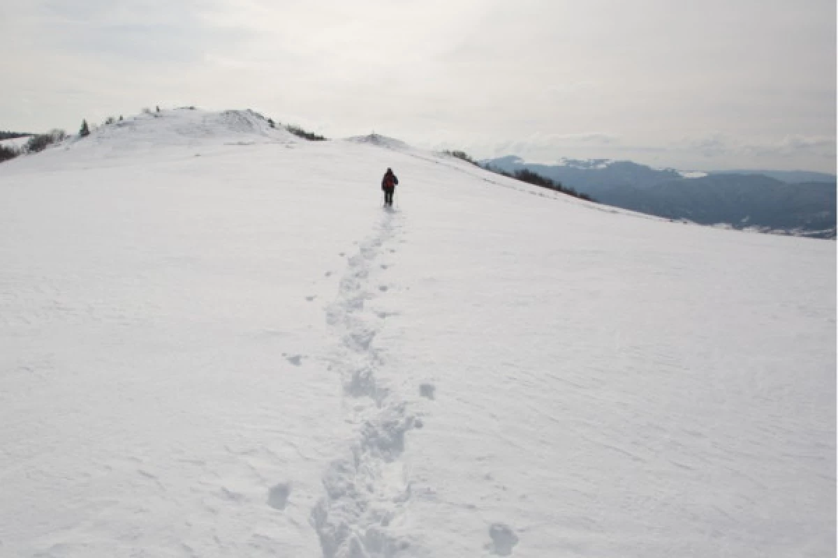 Balade en raquettes à neige découverte du lac de Blanchemer - Bonjour Alsace