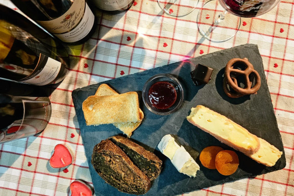 Dégustation en amoureux (vin, fromage et chocolat) - Bonjour Alsace