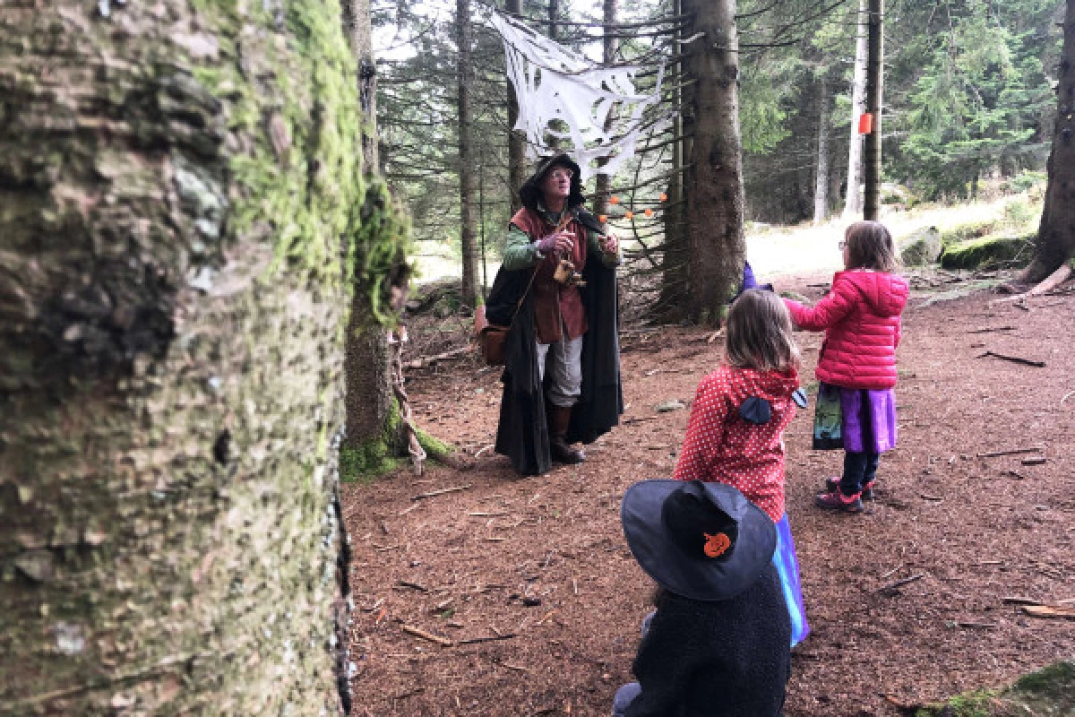 Halloween au sentier ludique - Bonjour Alsace