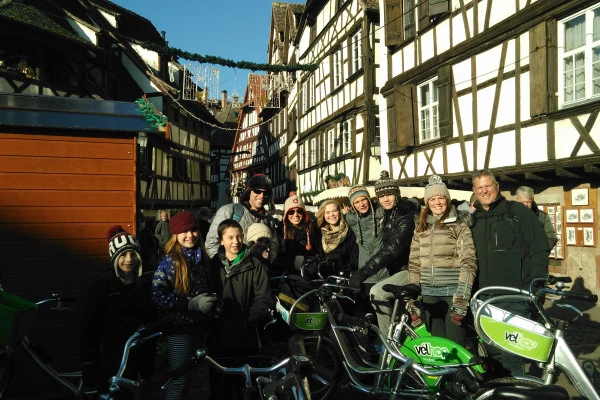 Noël à bicyclette - Bonjour Alsace
