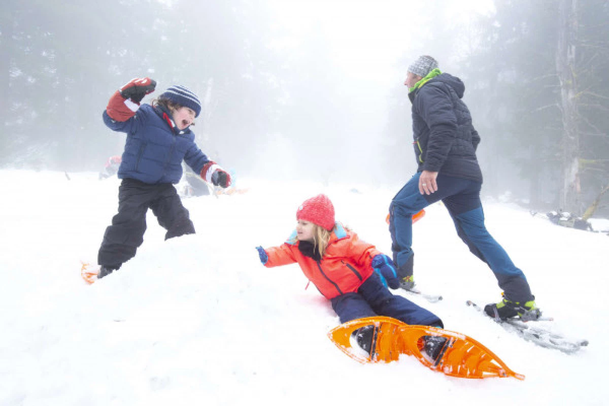 Sortie raquettes P'tits Trappeurs - Bonjour Alsace