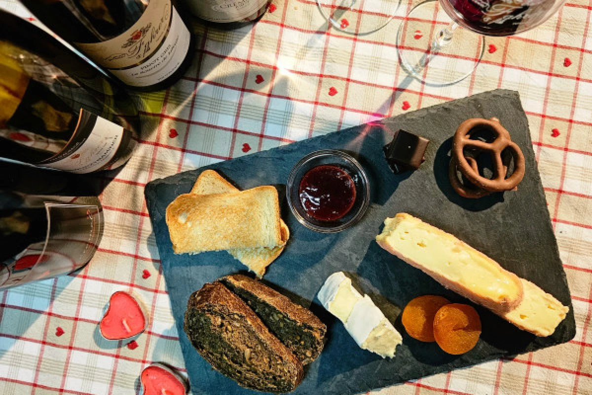 Valentine's Day tasting (wine, cheese and chocolate) - Bonjour Alsace